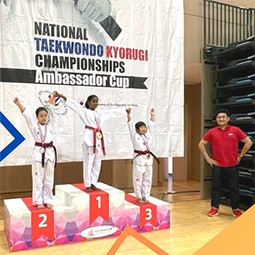 National Taekwondo - Gold Medal - 2